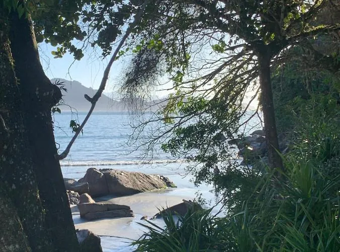 Pé na areia